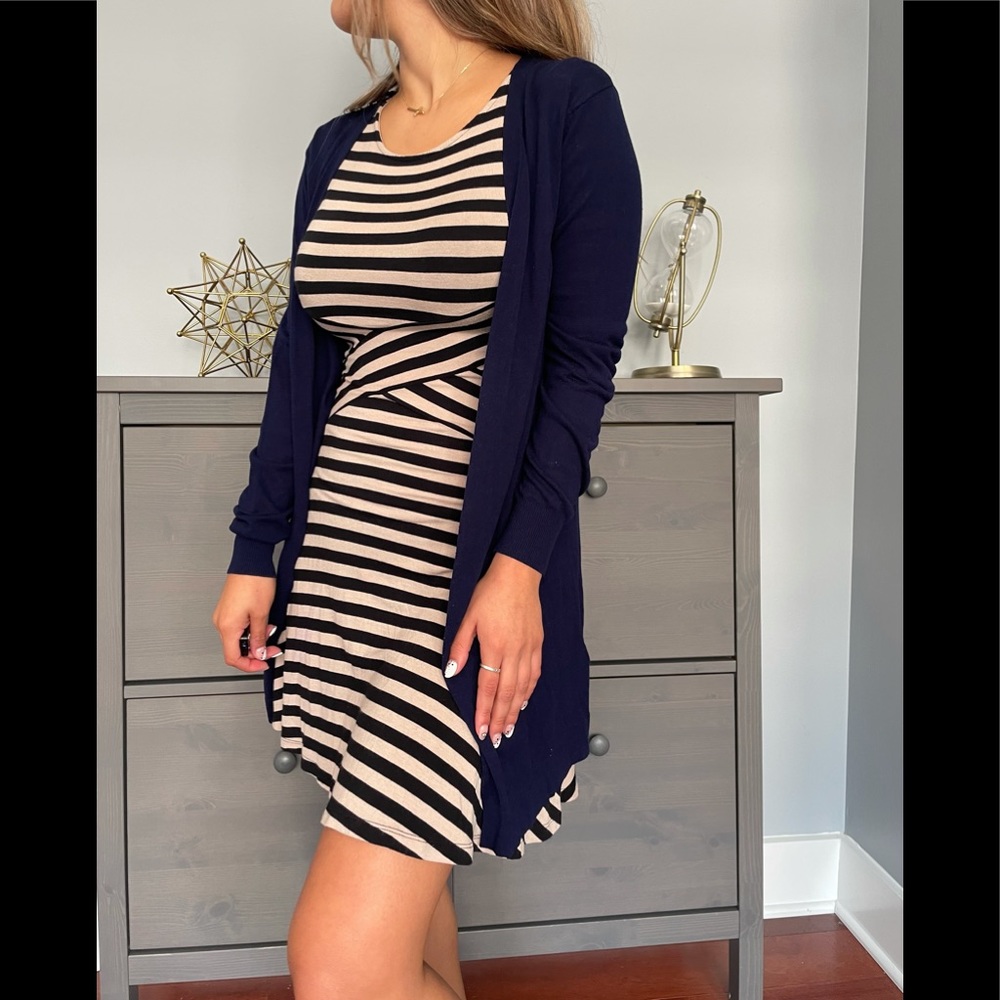 Navy Blue Cardigan